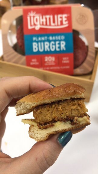 lightlife plant-based burger