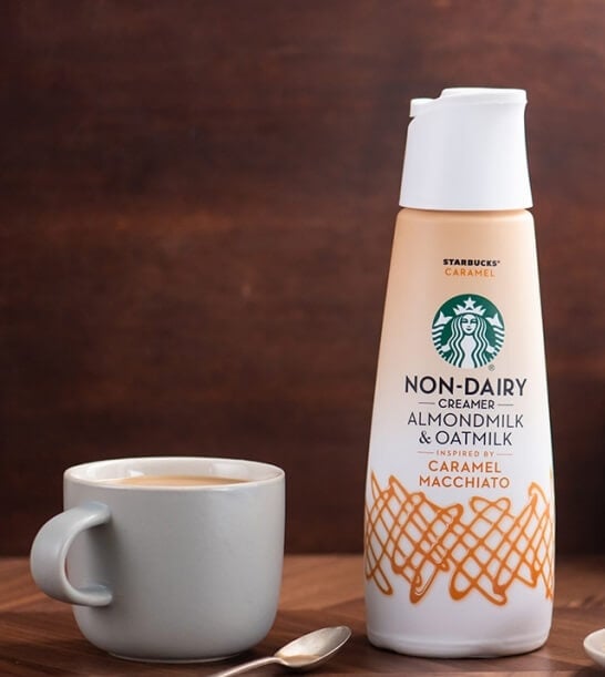 starbucks vegan coffee creamers