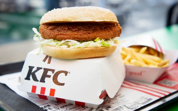 PETA Germany KFC Kentucky Fried Vegan Burger