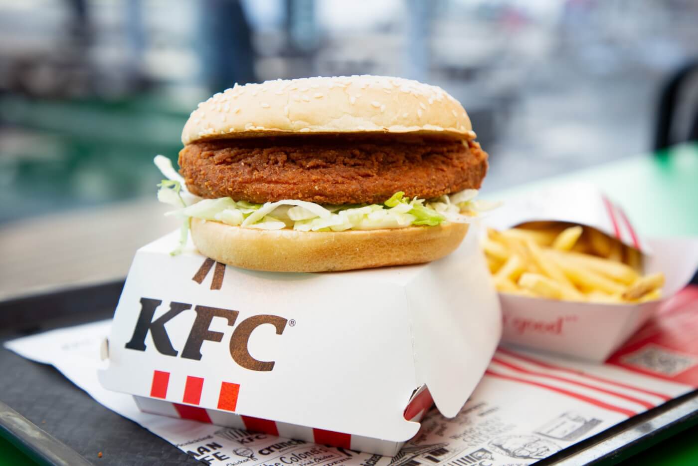 PETA Germany KFC Kentucky Fried Vegan Burger