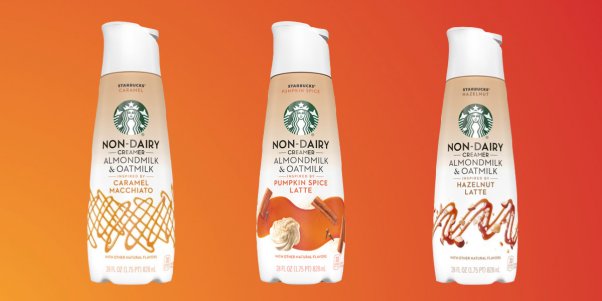 starbucks vegan creamers