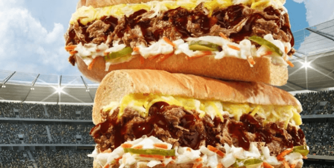 Subway UK bbq pulled plant sandwich
