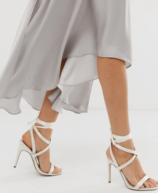 vegan heeled sandals