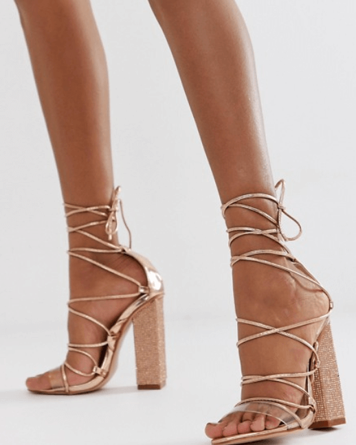lace up prom shoes