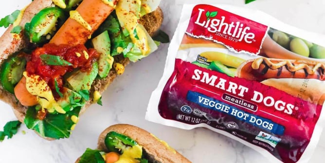 veggie dog light