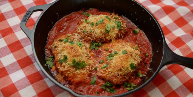 Vegan Chicken Parmesan