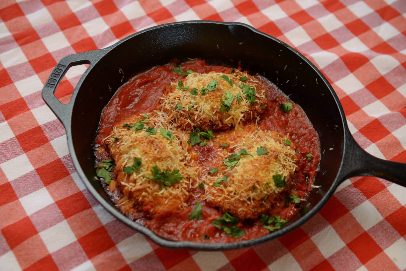 Vegan Chicken Parmesan