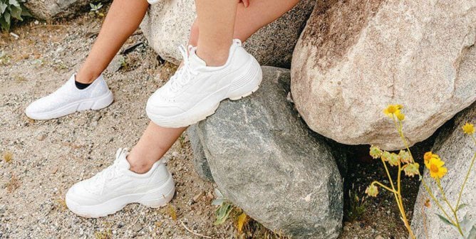 vegan white sneakers