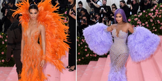 Met Gala Feathers