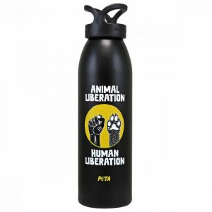 PETA Shop Human Animal Liberation Water Bottle