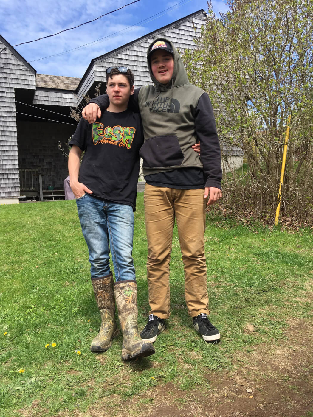Squirrel rescue teens