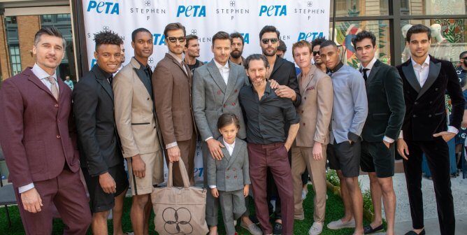 PETA and Stephen F’s Vegan Suit Collection Is Ruling Fashion Week
