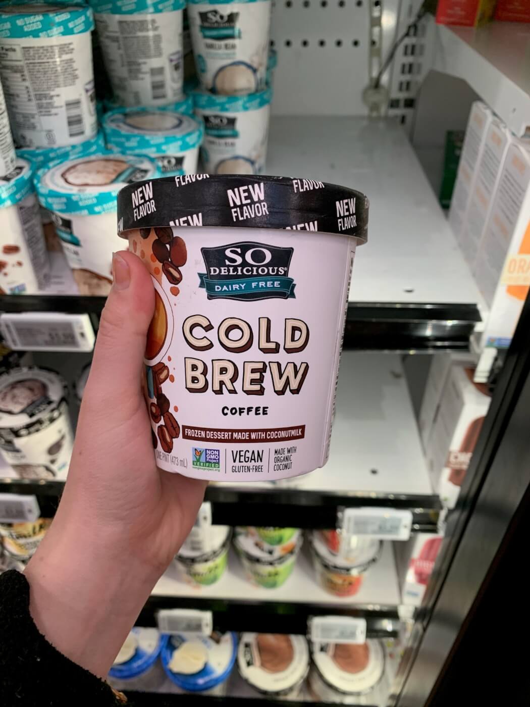 So Delicious Cold Brew Vegan Ice Cream