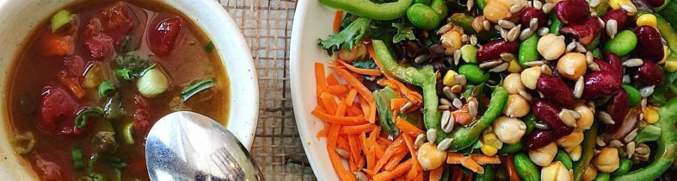 Vegan Soup and Salad at Souplantation and Sweet Tomatoes