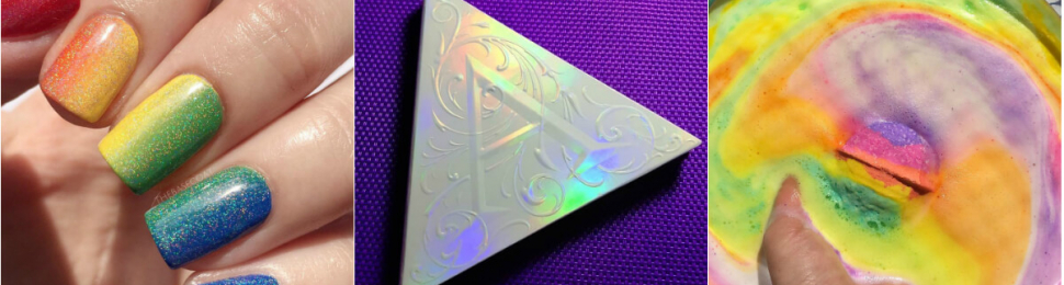 try these shimmering rainbow products if you're a vegan unicorn