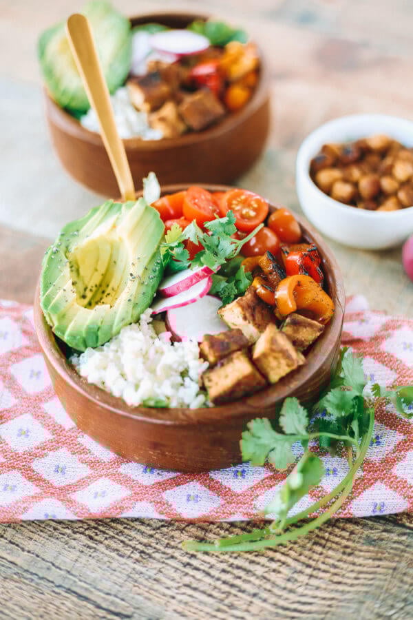 Vegan buddha bowls from Katerina Seigel