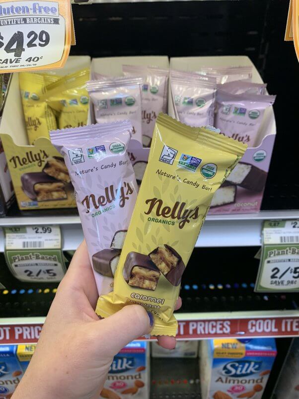 Nelly's Organics Nature's Candy Bars at Sprouts