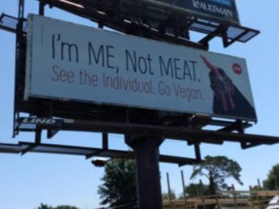 Im Me Not Meat Chicken Billboard