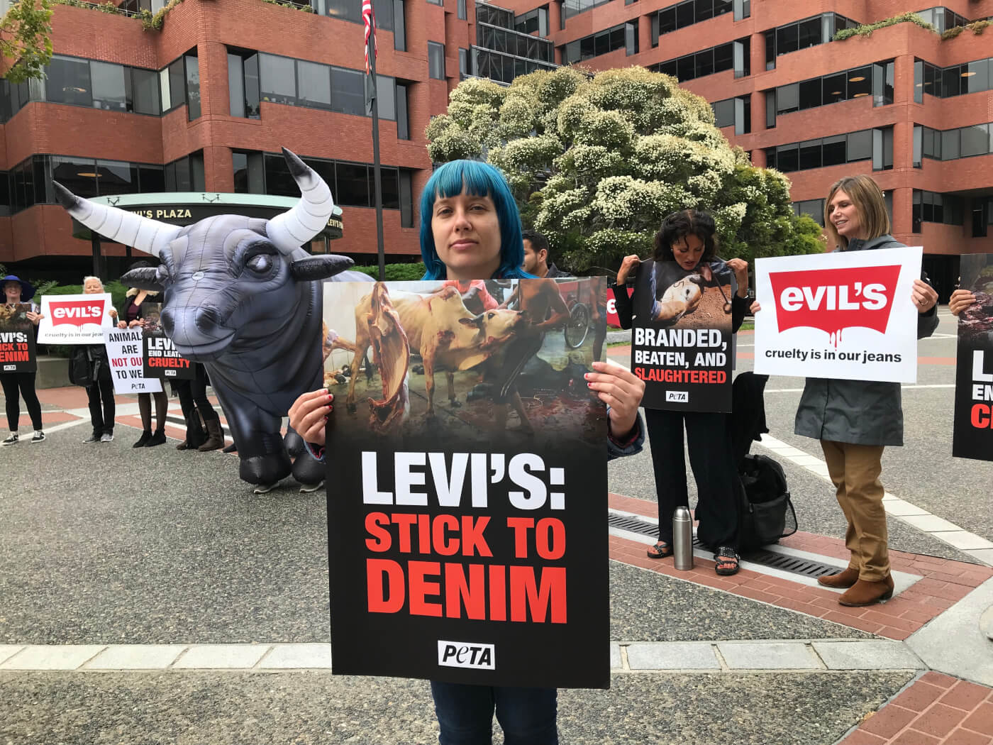 PETA Wants Levi's to Swap Out Leather Patches for Vegan Ones