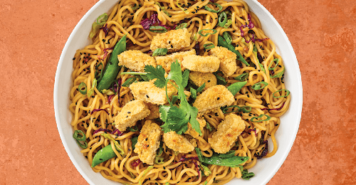 noodles and company vegan orange chicken chow mein