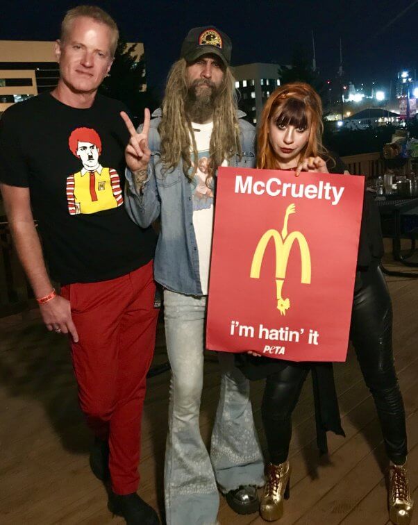 dan mathews, rob zombie, tabitha lopez mcdonalds demo