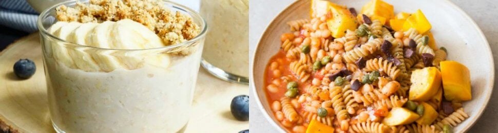 Marco Borges recipes overnight oats and pasta