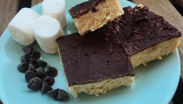 Chocolate-Dipped Crispy Treats