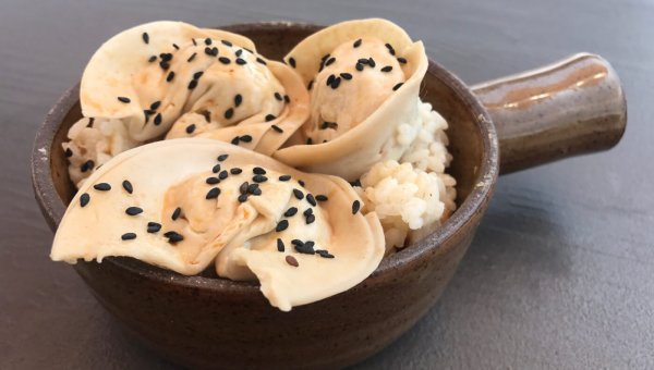Sweet Potato & Tofu Dumplings