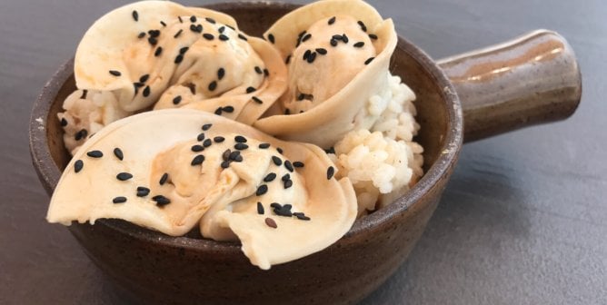 Asian-style dumplings