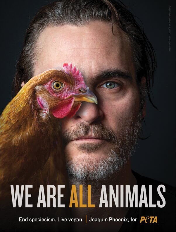 Joaquin Phoenix We Are All Animals Ad