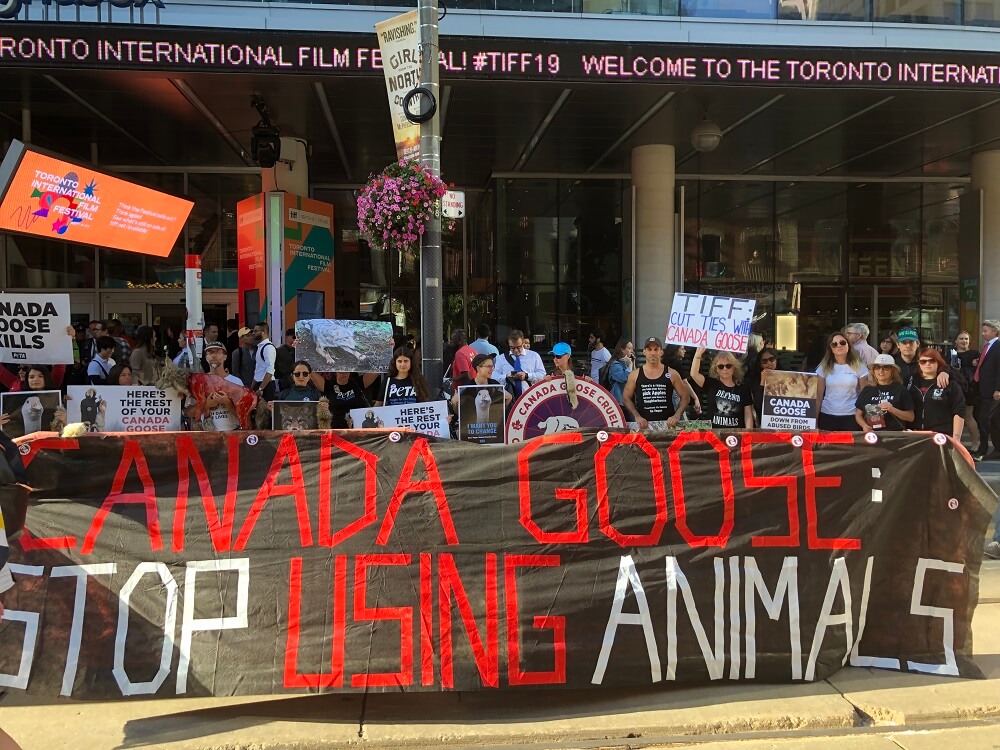 Toronto International Film Festival Protest