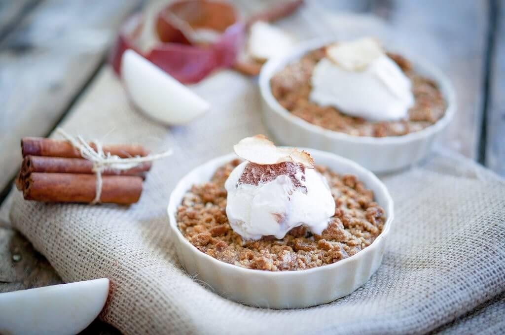 Vegan Pie Apple Crisp