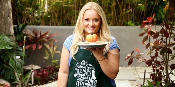 Lucy Davis Vegan Thanksgiving