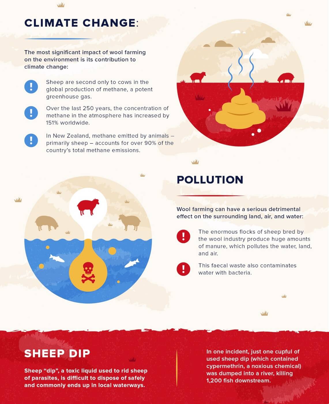 Wool, Climate Change and Pollution
