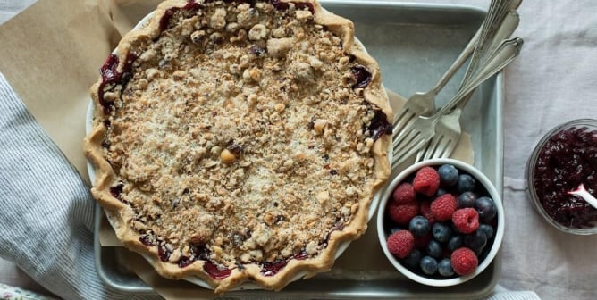 Vegan Pie Berries