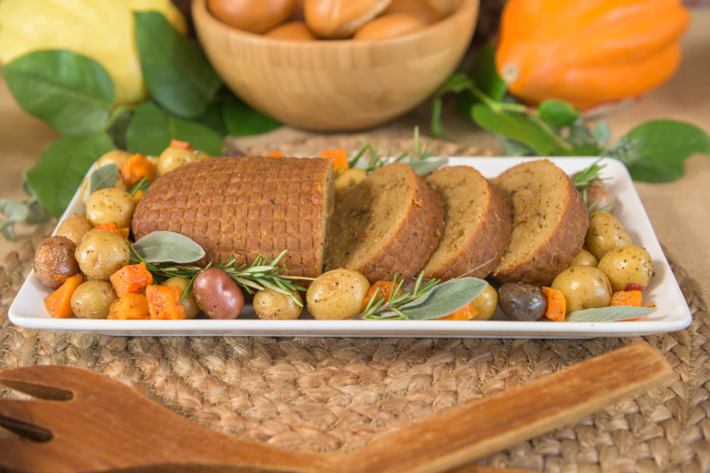 Vegan Thanksgiving Roast Meal Tell It Like It Is, Tracy