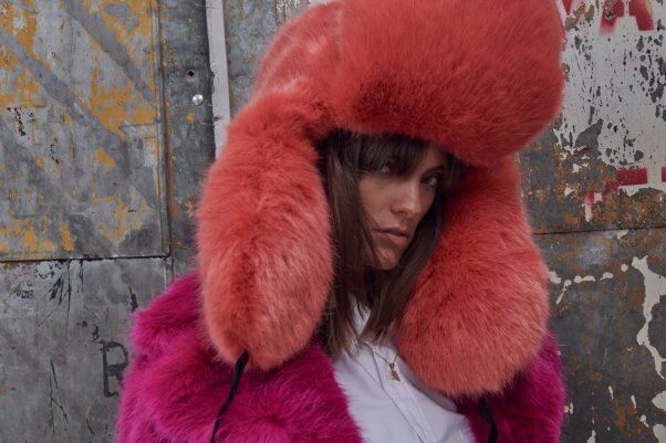 House of Fluff Faux Fur Hat