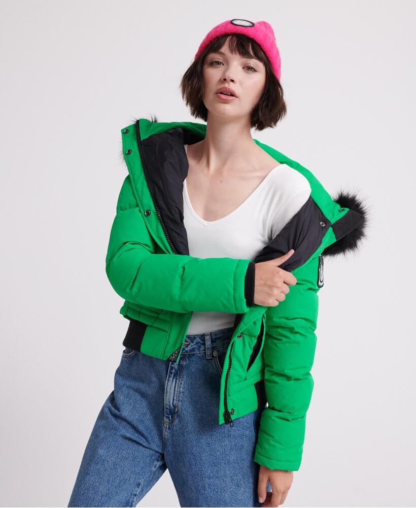 vegan puffer jacket