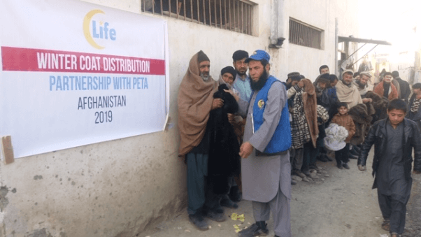 Donated Fur Coats Distributed in Kabul Afghanistan