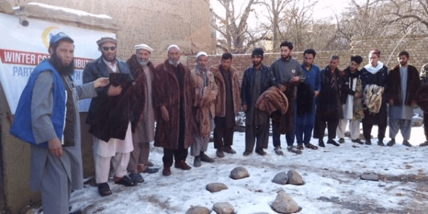 Donated Fur Coats Distributed in Kabul Afghanistan