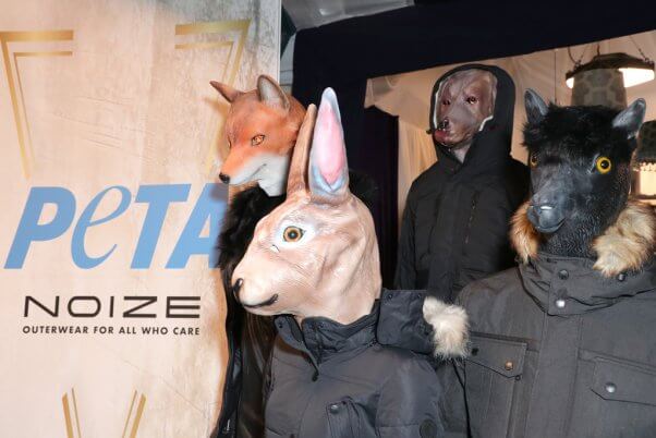 PETA Booth at the 2020 Grammys