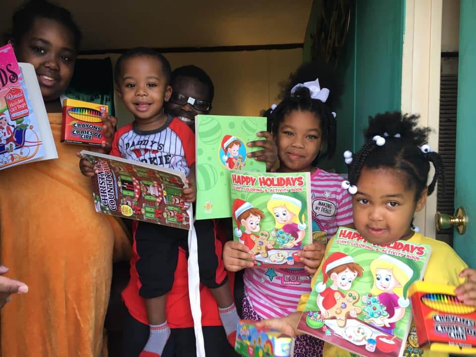 peta fieldworkers deliver books