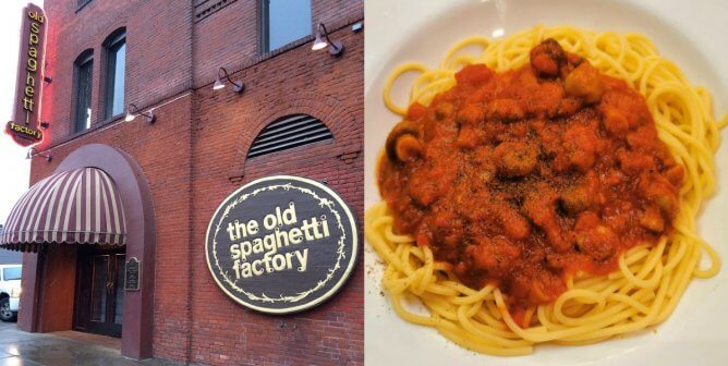 How to Order Vegan at The Old Spaghetti Factory