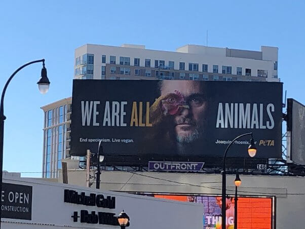 Joaquin Phoenix Billboard in Atlanta