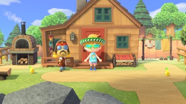 Harvey in Animal Crossing Videogame