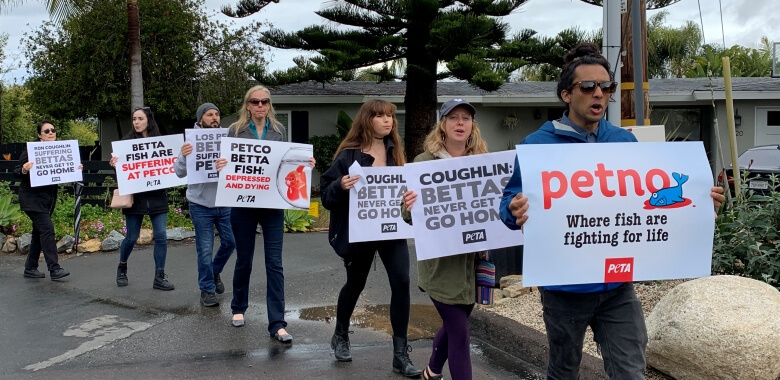 Protesters Descend on Petco CEO’s Home