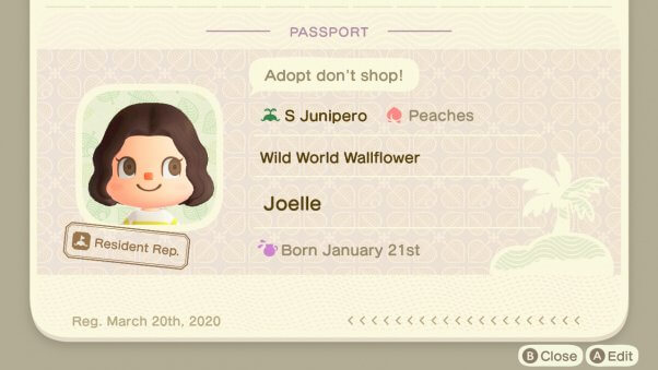 vegan passport in animal crossing new horizons game