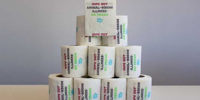 coronavirus toilet paper go vegan