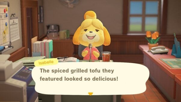 Isabelle in Animal Crossing New Horizons
