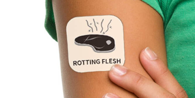 Are You a Meat-Eater Itching to Get Clean? PETA’s Patches Are for You!